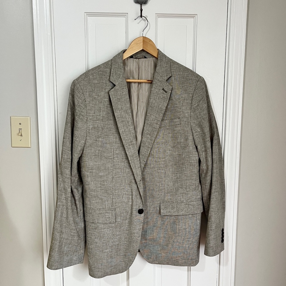 Banana Republic Men's Gray Blazer